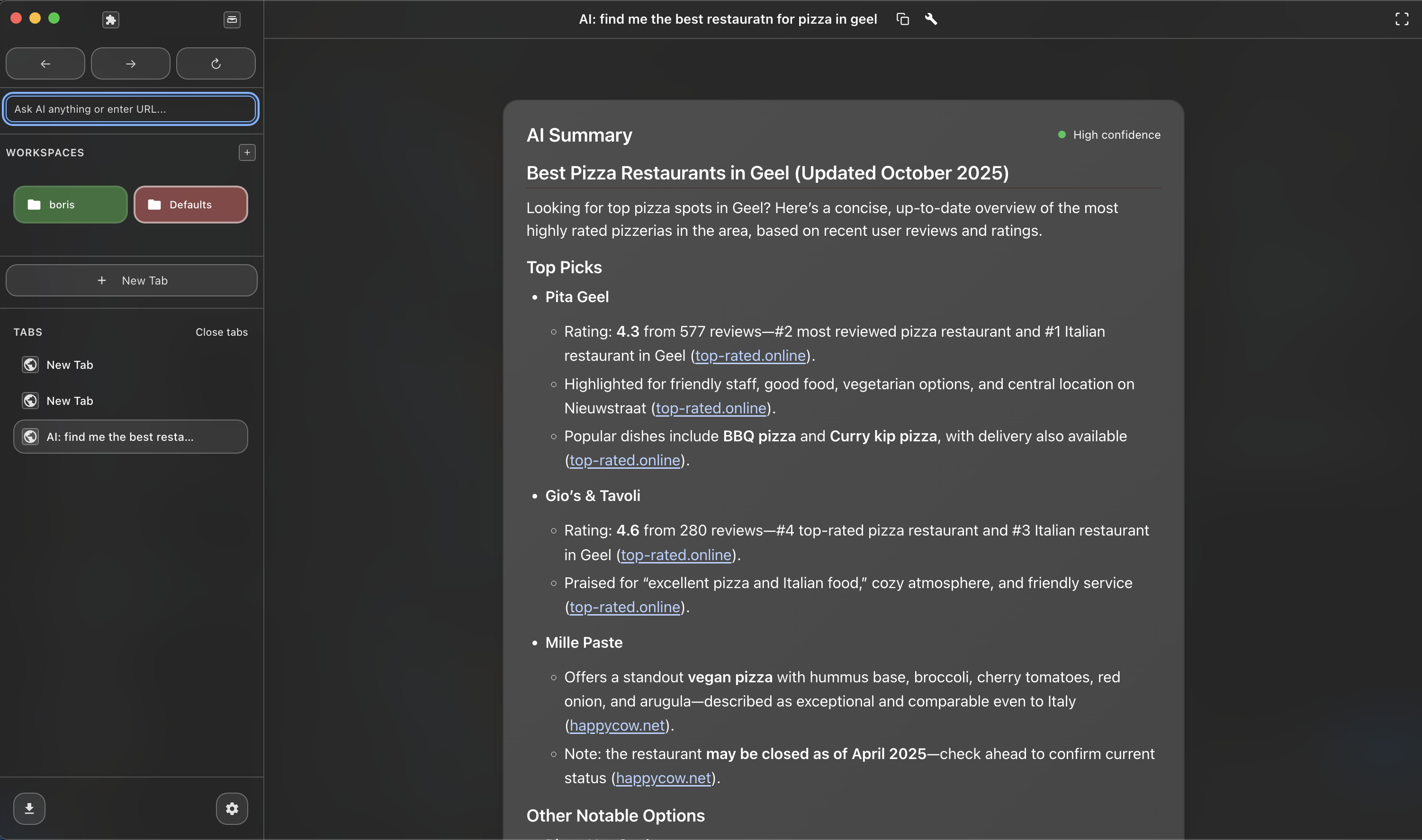 Simple Browser Screenshot 1
